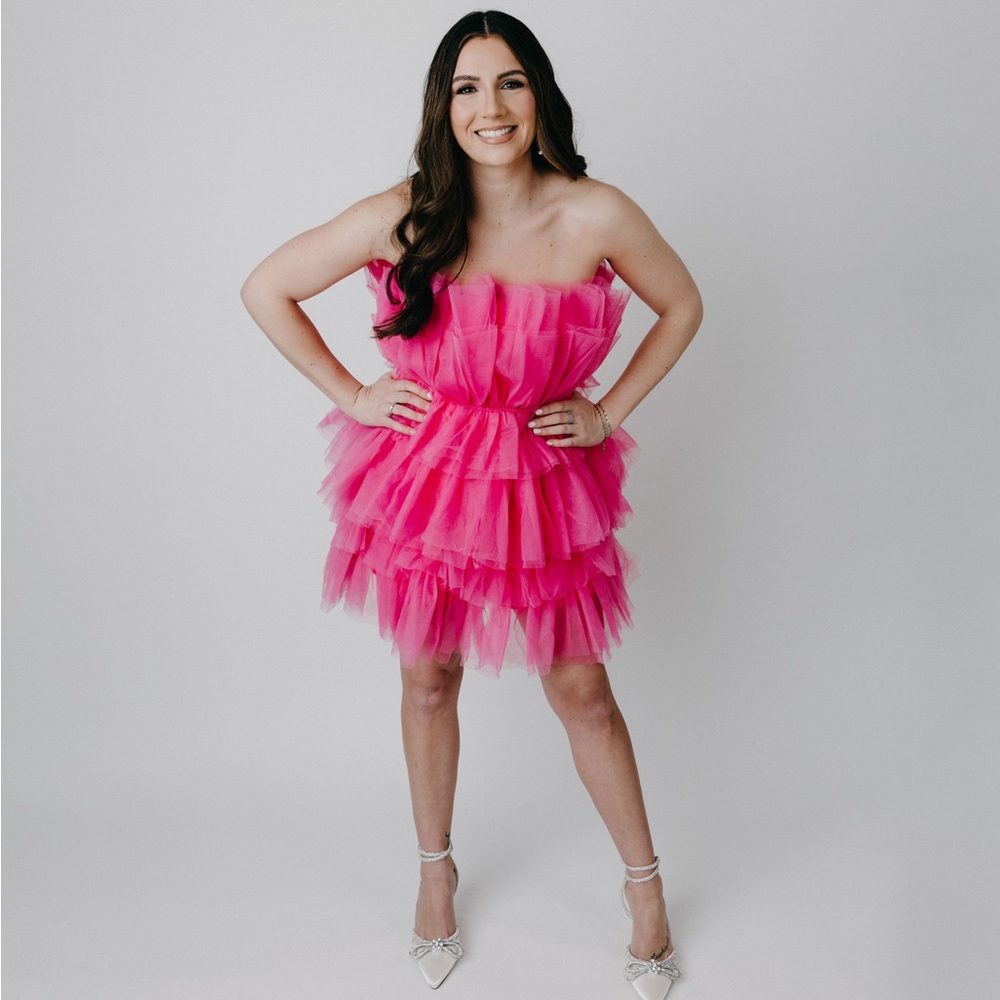 Pink Tulle Dress